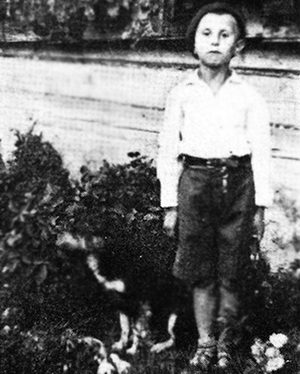 Max Lewin's brother Joseph at age 11 in 1937